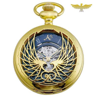 MONTRE DE POCHE GOUSSET LUXE AMÉTHYSTE D'OR