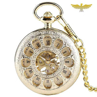 MONTRE DE POCHE GOUSSET LUXE JADE D'OR