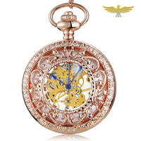 MONTRE DE POCHE GOUSSET DE LUXE OR ROSE