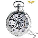 MONTRE PENDENTIF FEMME ARGENT