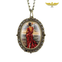 PENDENTIF MONTRE ÉLÉGANTE POUR FEMME