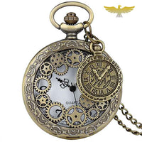 MONTRE DE POCHE GOUSSET STEAMPUNK OSMIUM