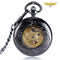 MONTRE DE POCHE GOUSSET STEAMPUNK RHODIUM Noir