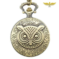 MONTRE À GOUSSET MAÎTRE HIBOU