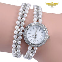 Montre femme bracelet perles