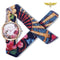 Montre foulard à fleurs Exotique