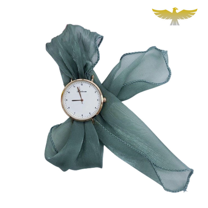 MONTRE FOULARD CHIC EN SOIE