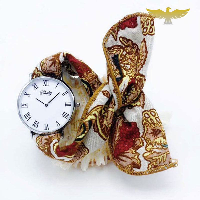 Montre foulard chic