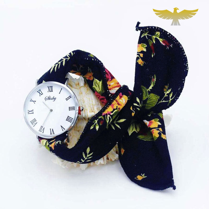 Montre foulard chic