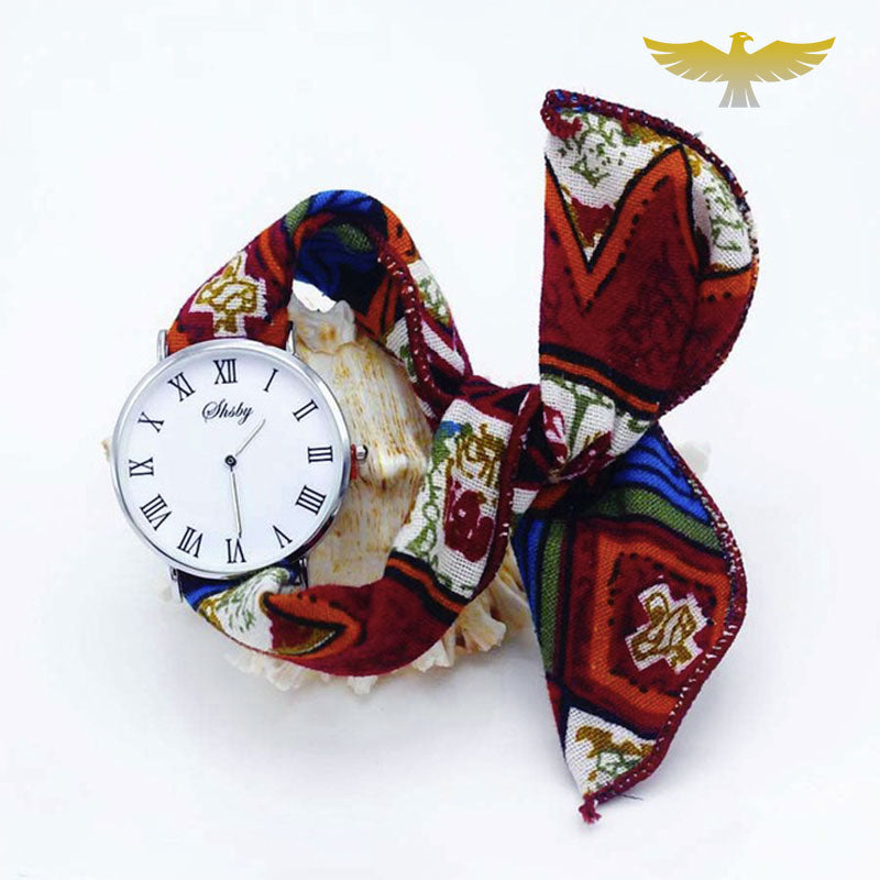 Montre foulard chic