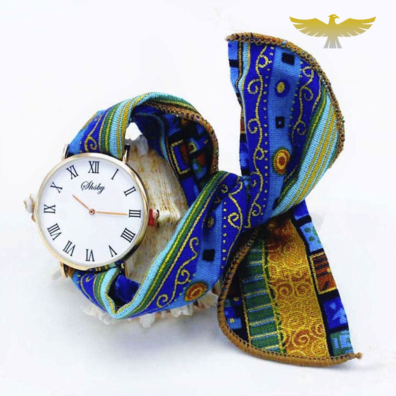 Montre foulard chic