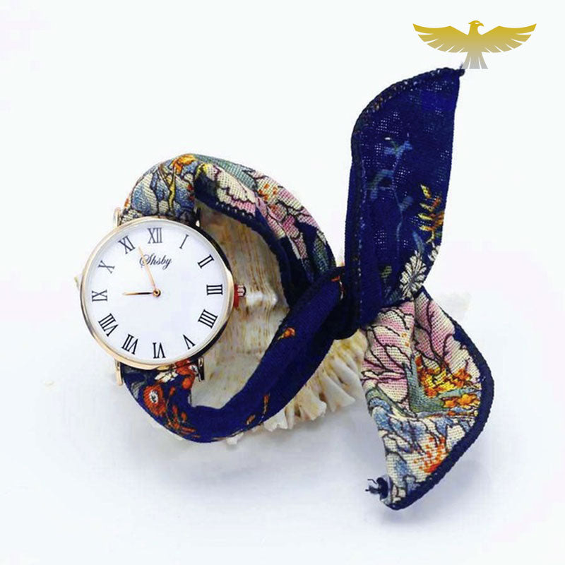 Montre foulard chic