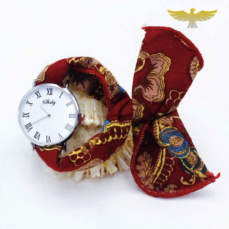 Montre foulard chic