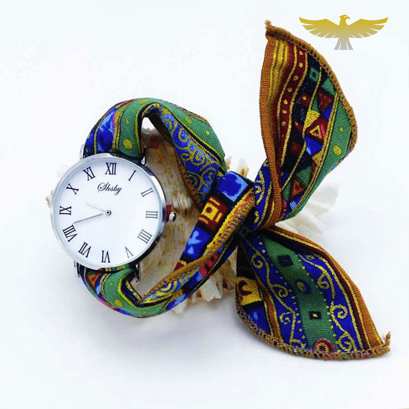 Montre foulard chic