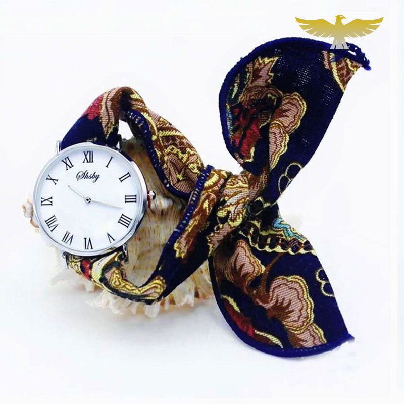 Montre foulard chic