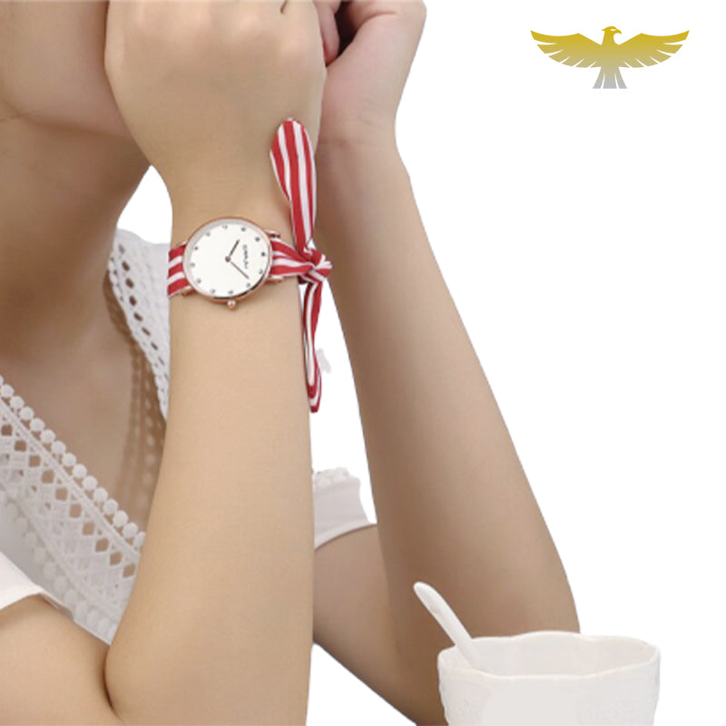 Montre foulard élégance