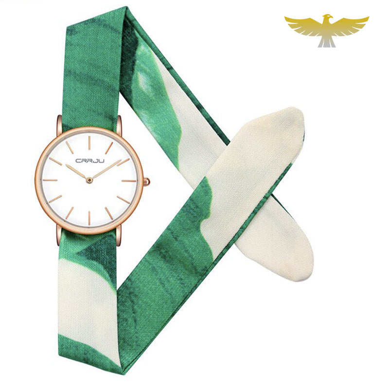 Montre foulard élégance