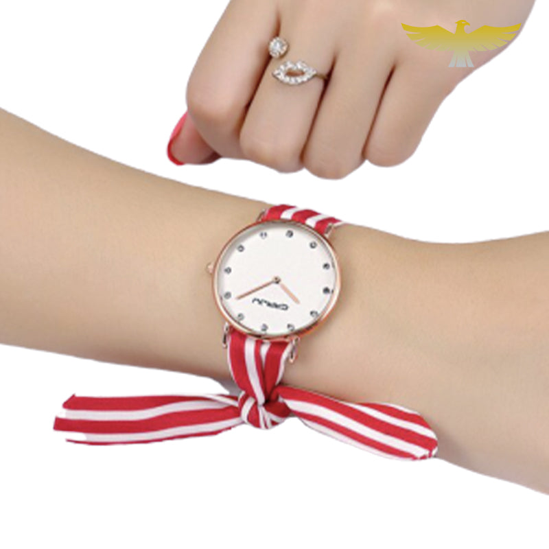 Montre foulard élégance