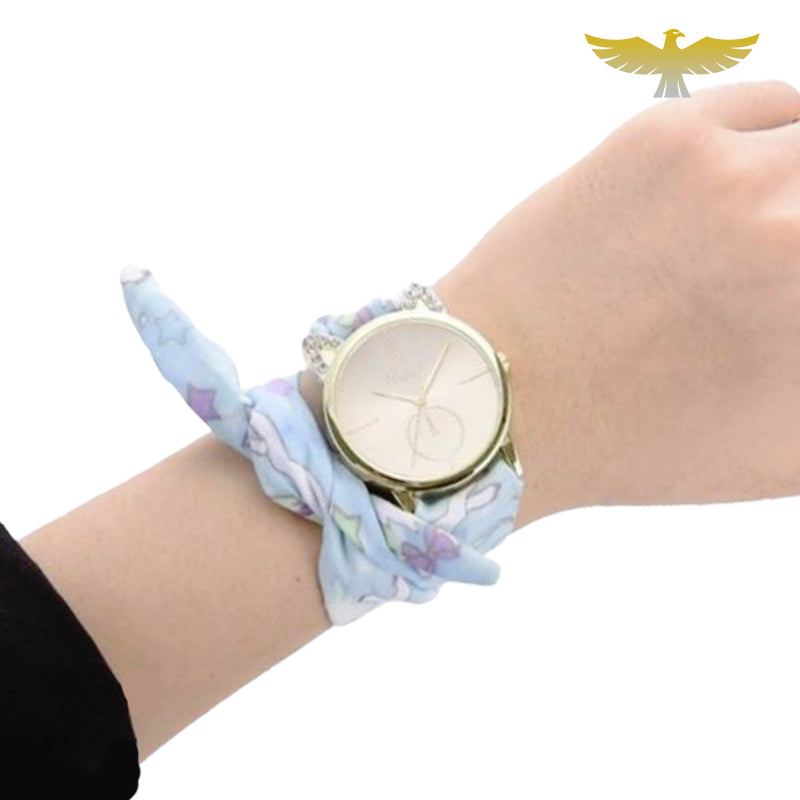 Montre foulard féérique