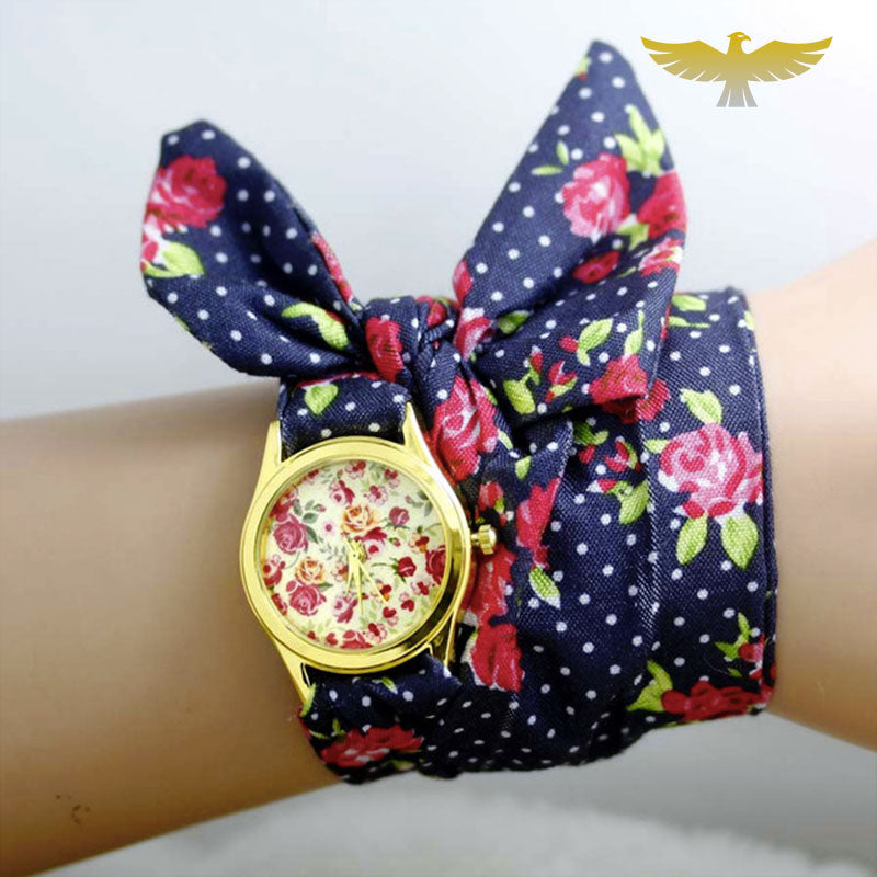 Montre foulard femme liberty