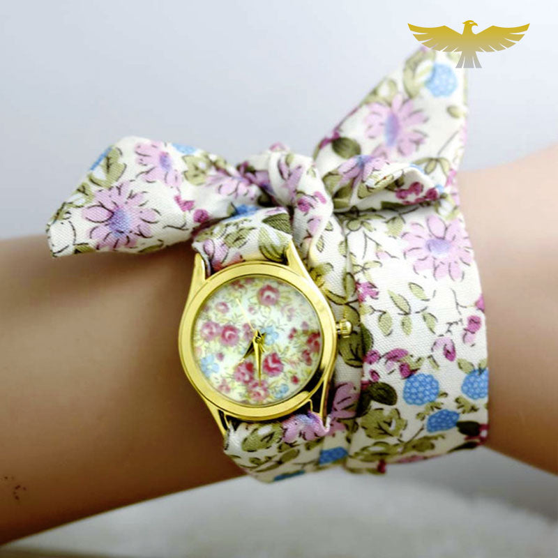 Montre foulard femme liberty