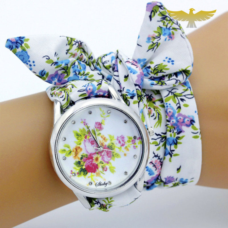 Montre foulard femme mode