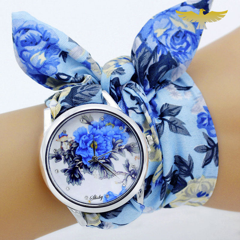 Montre foulard femme quartz