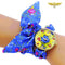 Montre foulard femme tissu fleuri 6