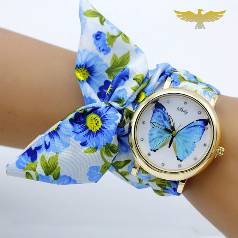 Montre foulard nature