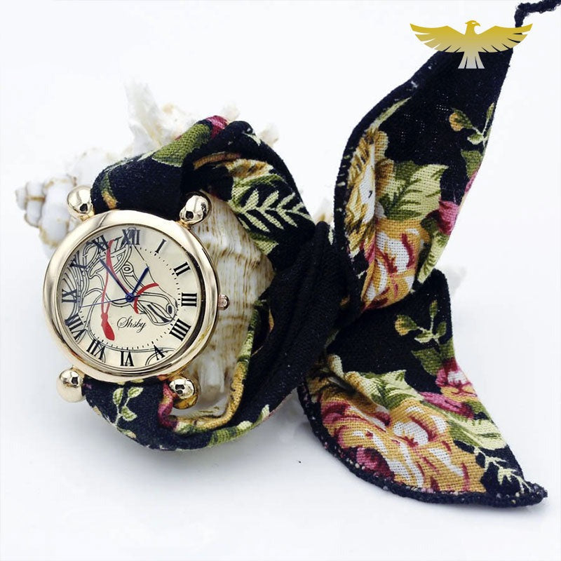 Montre foulard original pour femme