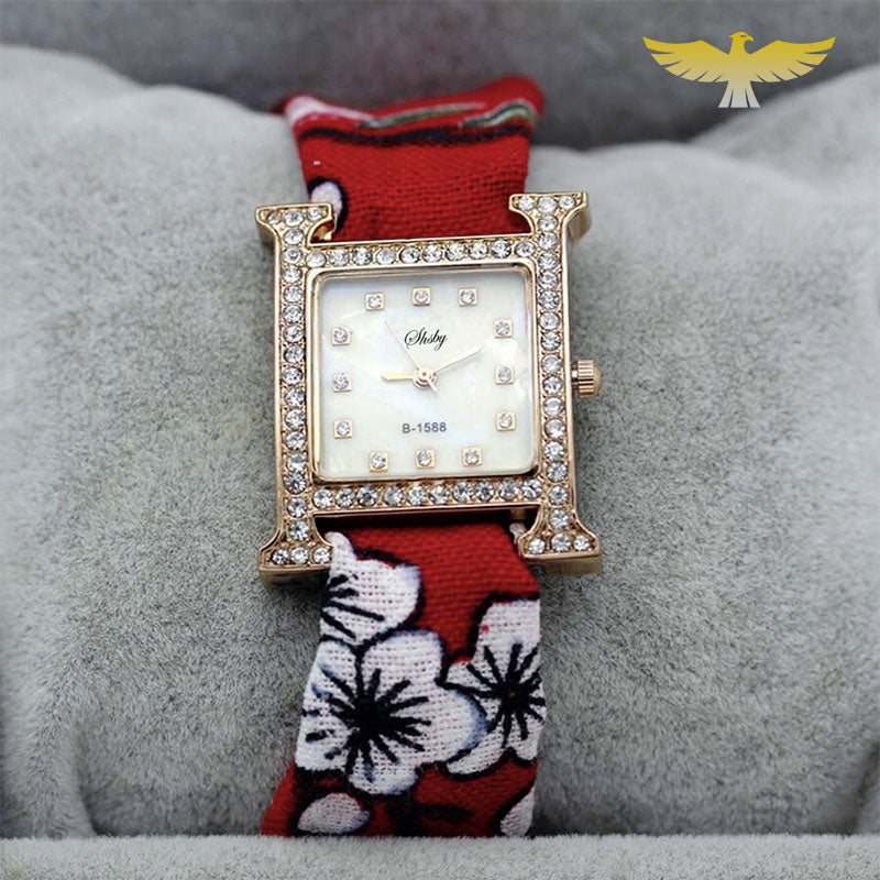 Montre foulard original pour femme