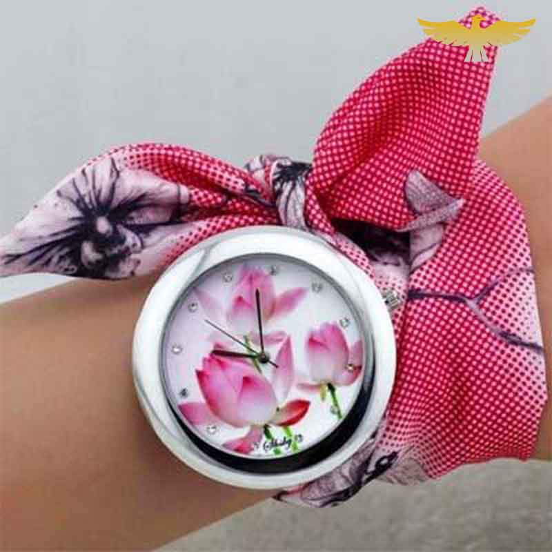 MONTRE FOULARD TULIPE