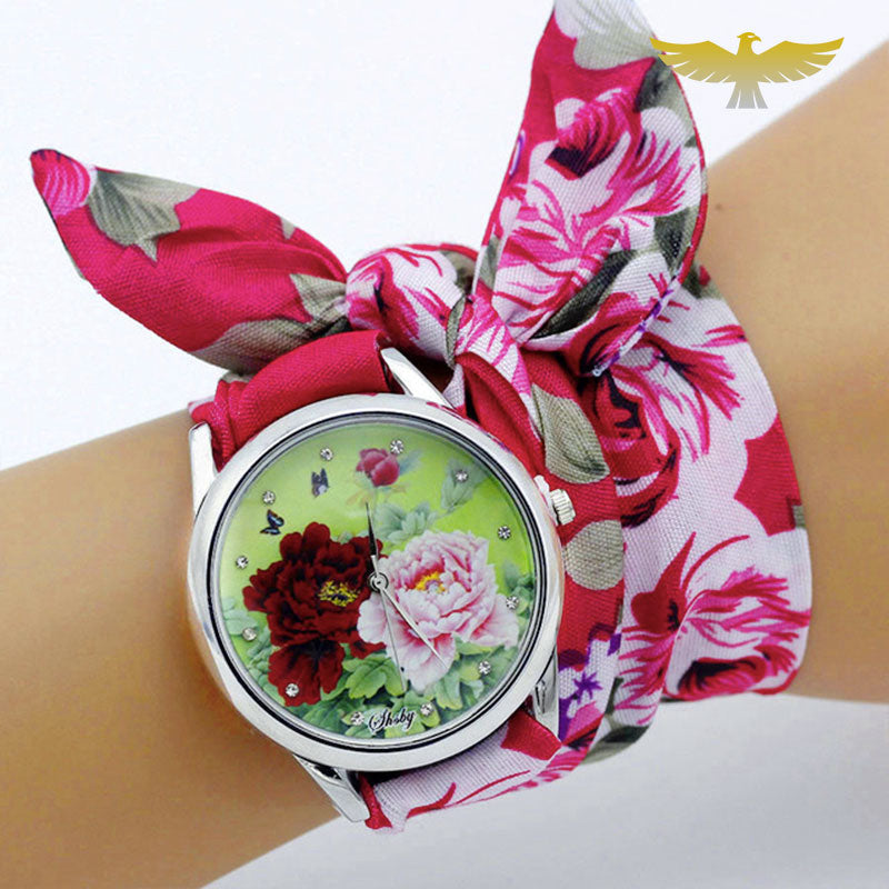 Montre foulard femme tendance