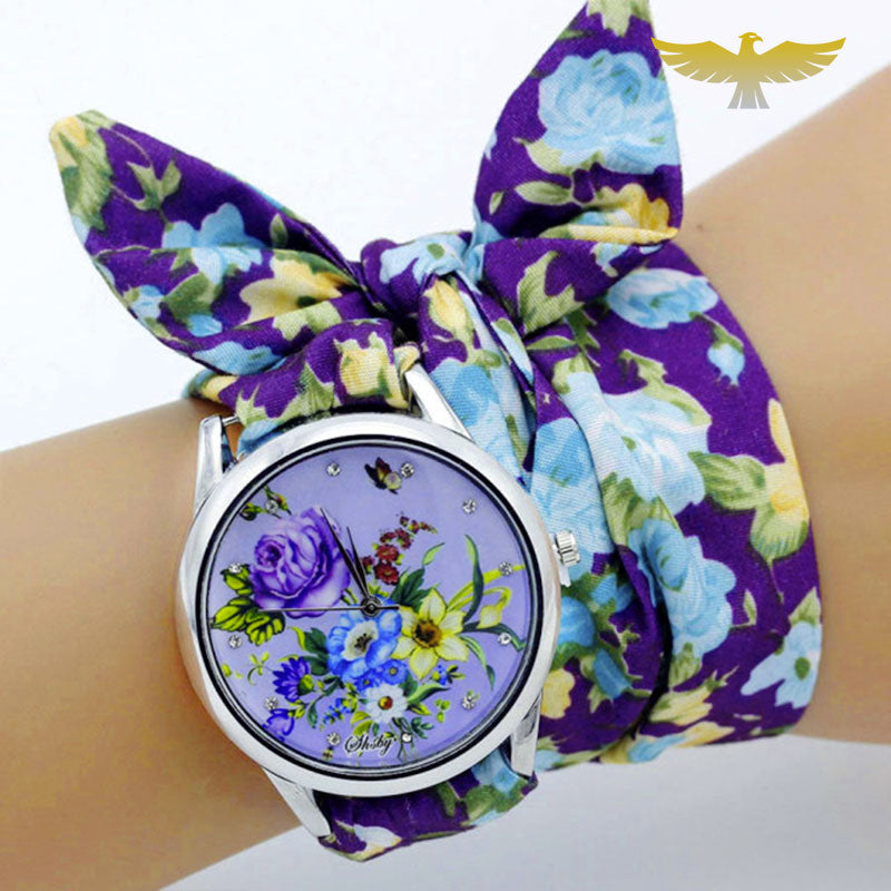 Montre foulard femme tendance