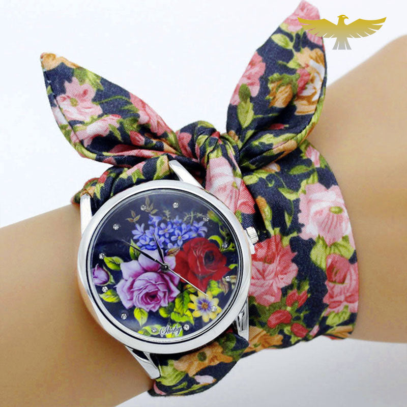 Montre foulard femme tendance