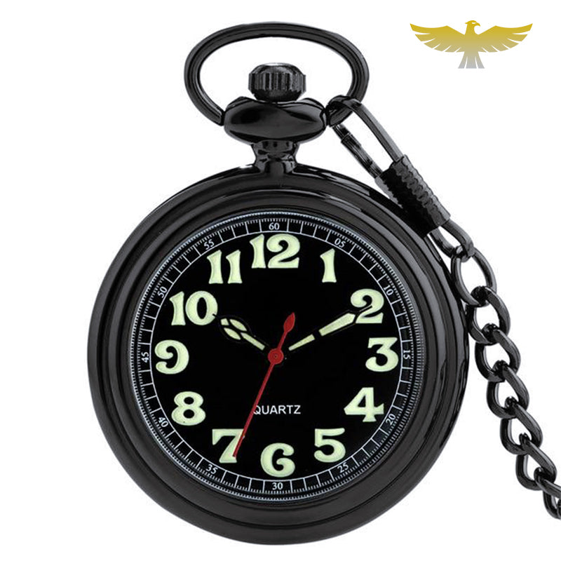 Montre Gousset à Quartz Avec Carte De L'Europe Gravée - Occasion, Unisexe