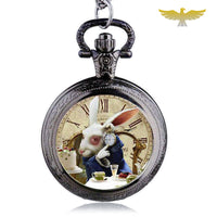 Montre gousset alice in wonderland