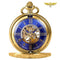 Montre gousset bleu Or
