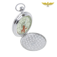 MONTRE GOUSSET BOUSSOLE ARGENT