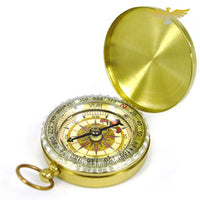 Montre gousset boussole or jaune