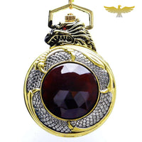Montre gousset dragon