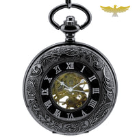 Montre gousset homme squelette