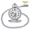 Montre gousset lune Argent