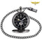 Montre gousset lune Noir
