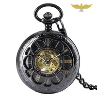 Montre gousset mécanique steampunk