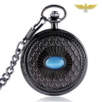 MONTRE GOUSSET STEAMPUNK OR BLEU