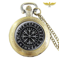 Montre gousset viking vegvisir