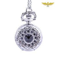 Montre pendentif argent