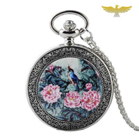 MONTRE A GOUSSET FEMME PIE BLEUE