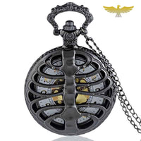 MONTRE DE POCHE GOUSSET STEAMPUNK PALLADIUM